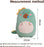Aiuidun Capybara Plush Toy Pillow, Cute Capybara Stuffed Animals, Squishy Capybara Plushie Hugging Pillow, Super Soft Guinea Pig Plush Toy Gifts for Kids