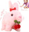 Bunby - My Realistic Bunny Toy，cute walking bunny plush toy, Plush rabbit toys, Rabbit electronic toys can twitch and walk, Easter Christmas birthday gift for kids (white)