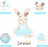 JUSTQUNSEEN Easter Bunny,Easter Bunny teddy Ballerina Doll Soft Toys Bunny Plush Toy for Girls,Soft Toys for Girls Ballerina Doll Teddy,Gift for 5 Years Old Girl peter rabbit toys(Yellow)