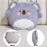 Kekeso Koala Plush Pillow Cute Koala Stuffed Animal Pillow Kids' Koala Plush Toy Cuddly Animal Plush Pillow Gift for Boys Girls,Koala