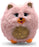 HAPPY HUGS CO. Peach Glow Plushie- Soft & Huggable Stuffed Toy, Washable,Pink Star Buddy with Golden Heart -Gift for Girls & Boys