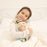 JUSTQUNSEEN Easter Bunny,Easter Bunny teddy Ballerina Doll Soft Toys Bunny Plush Toy for Girls,Soft Toys for Girls Ballerina Doll Teddy,Gift for 5 Years Old Girl peter rabbit toys(Yellow)