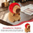 DXPETA 1Pcs Capybara Doll, Capybara Plush Toy, Strawberry Hat Soft And Realistic Capybara Plush Toy Pillow, Capybara Gifts Guinea Pig Toys for Kids