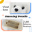 Hopearl Walking Dog Bichon Interactive Electronic Pet Plush Toy Puppy Woof and Moving Animated Nodding Head Gifts for Toddlers Birthday, White, 18cm