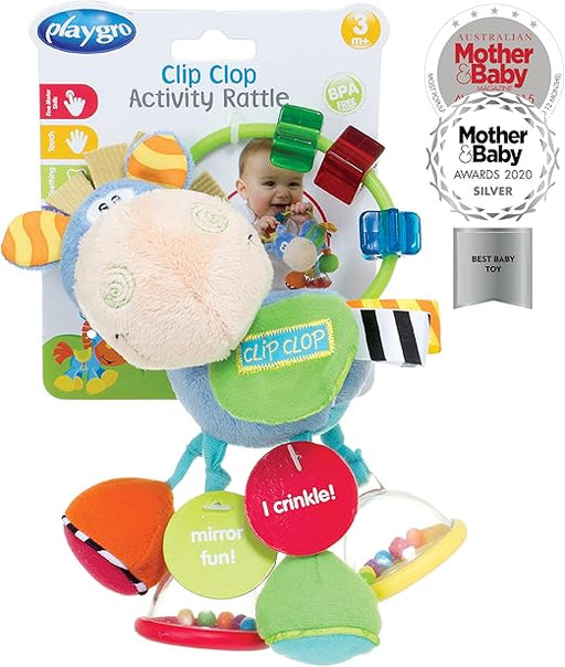 Playgro Horse Soft Baby Toys 3-6-12 Months Developmental