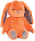 B. toys – Plush Bunny - Super Soft Stuffed Animal - Washable Rabbit Toy - HappyHues for Babies and Toddlers - 0 Months +, Coral Orange