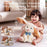 TUMAMA KIDS Electronic Plush Bunny with Singing and Speaking Function, Interactive Electronic Pets Bunny Toy with Wiggling Ears and Body, Easter Plush Bunny