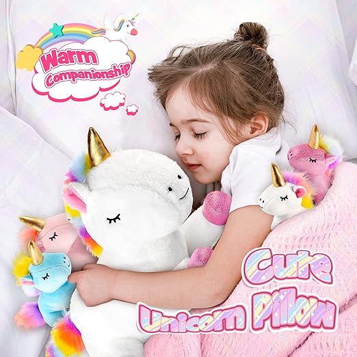 EUTOYZ Stuffed Animals Unicorn Gifts for Girls,Toys for 3-10 Year Old Girls Gifts Unicorn Teddy
