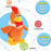Hopearl Talking Chicken Repeats What You Say Walking Chick Electric Interactive Animated Toy Speaking Plush Buddy Gifts for Toddlers Birthday, 9''