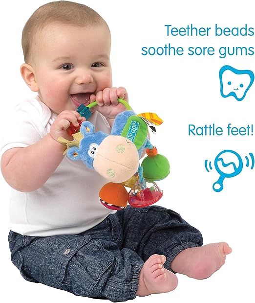 Playgro Horse Soft Baby Toys 3-6-12 Months Developmental